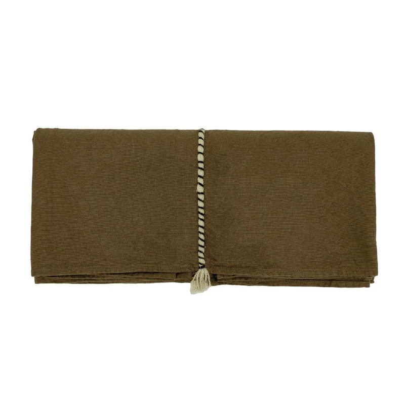 Nappe Estragon en Coton/Lin 200x300/200x350 cm - Bedandphilosophy