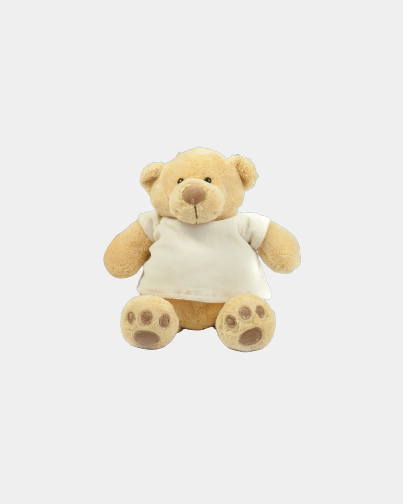 Peluche Ours Honey polyester conforme EN71 à personnaliser