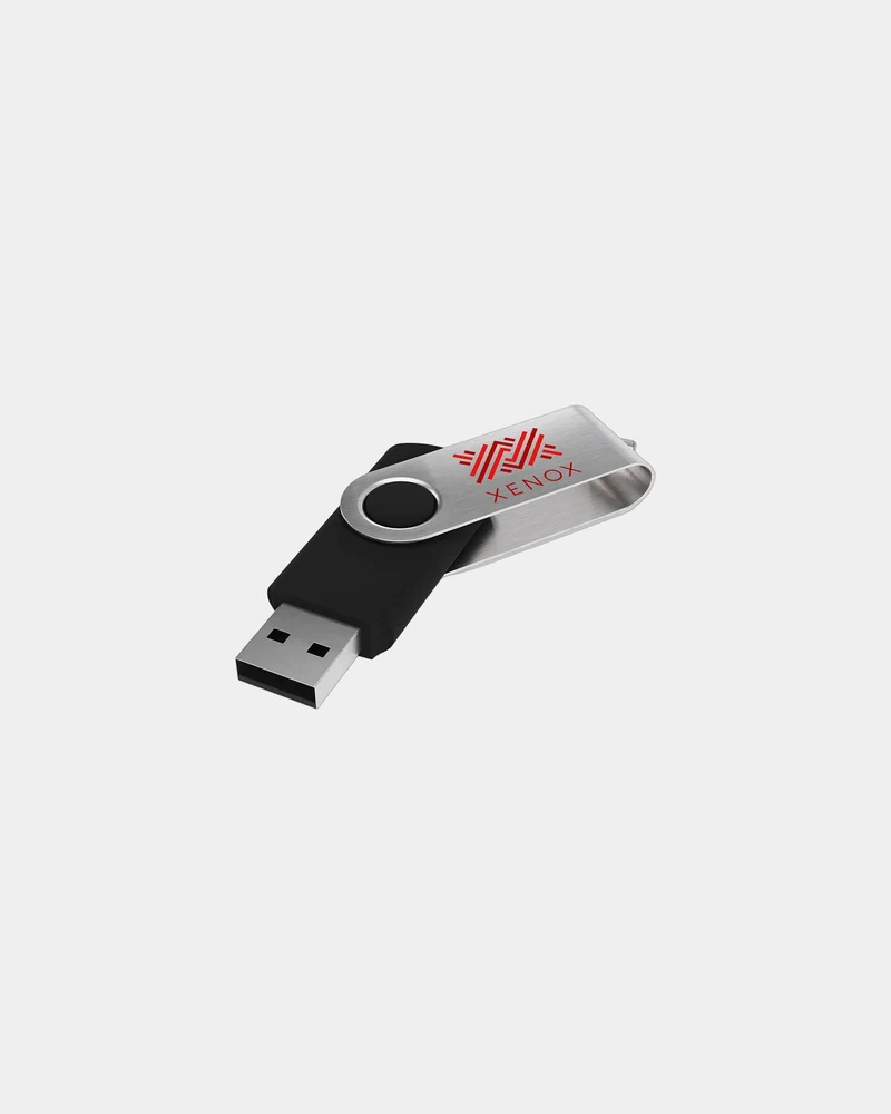 Clé USB Twister gravure laser 360° à personnaliser