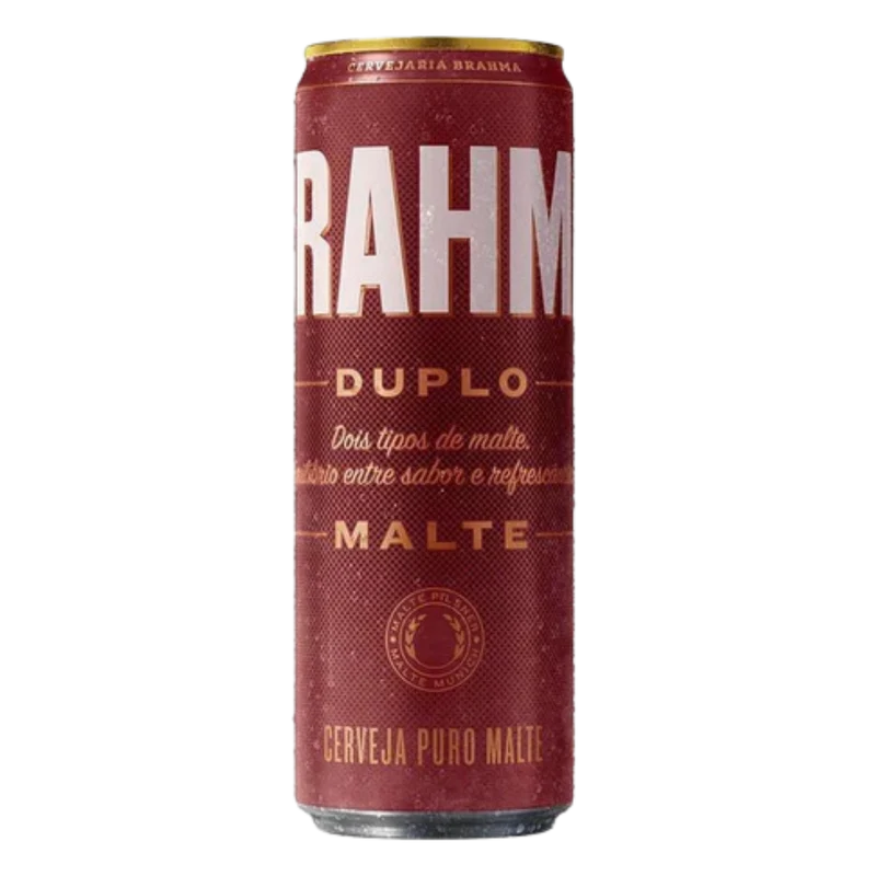 Bière Brahma double malt (Cerveja Brahma Duplo Malte) - AMBEV - 350ml - Promoção