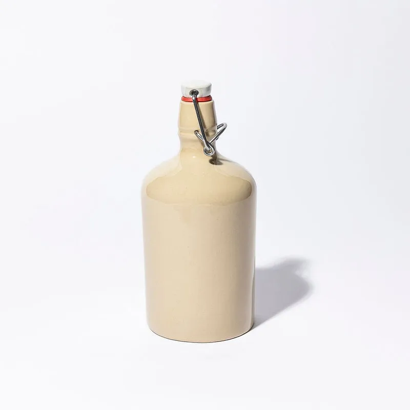 Bouteille avec Fermeture 0.6L, Grès Brut