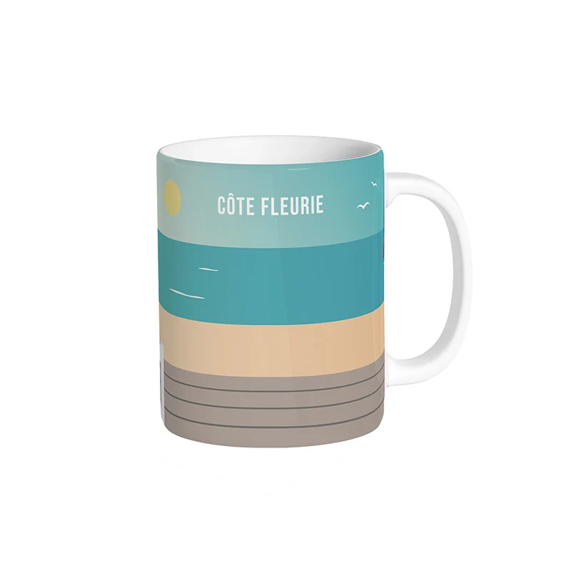 Mug de la Côte fleurie
