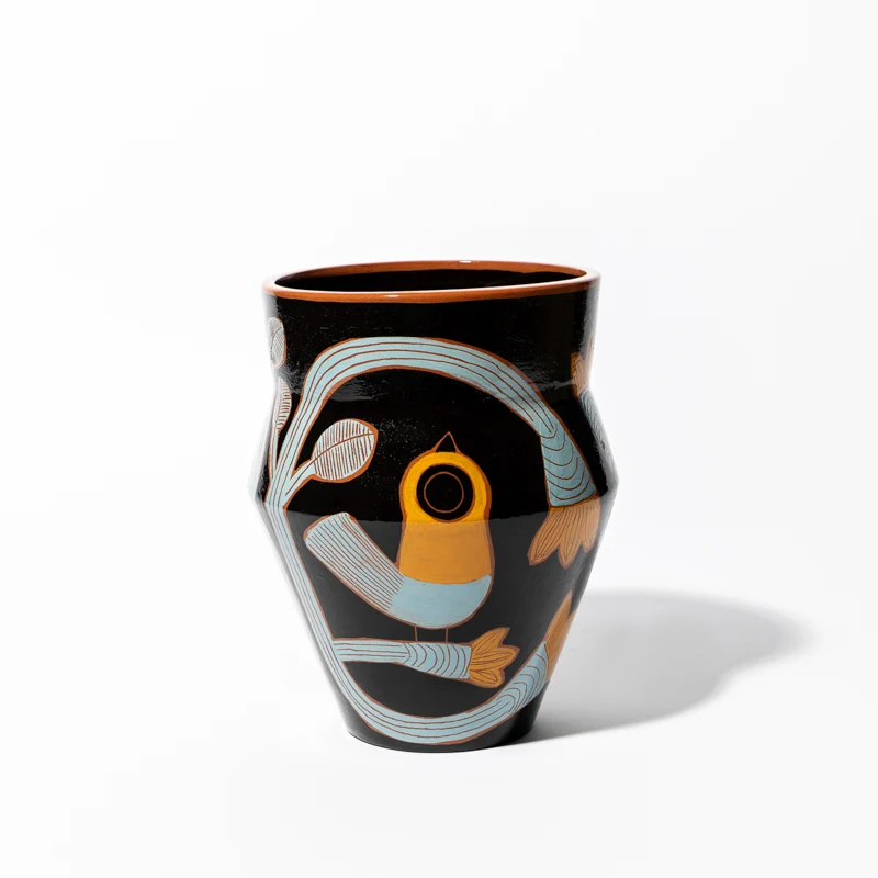 Grands Vases Noirs en céramique
