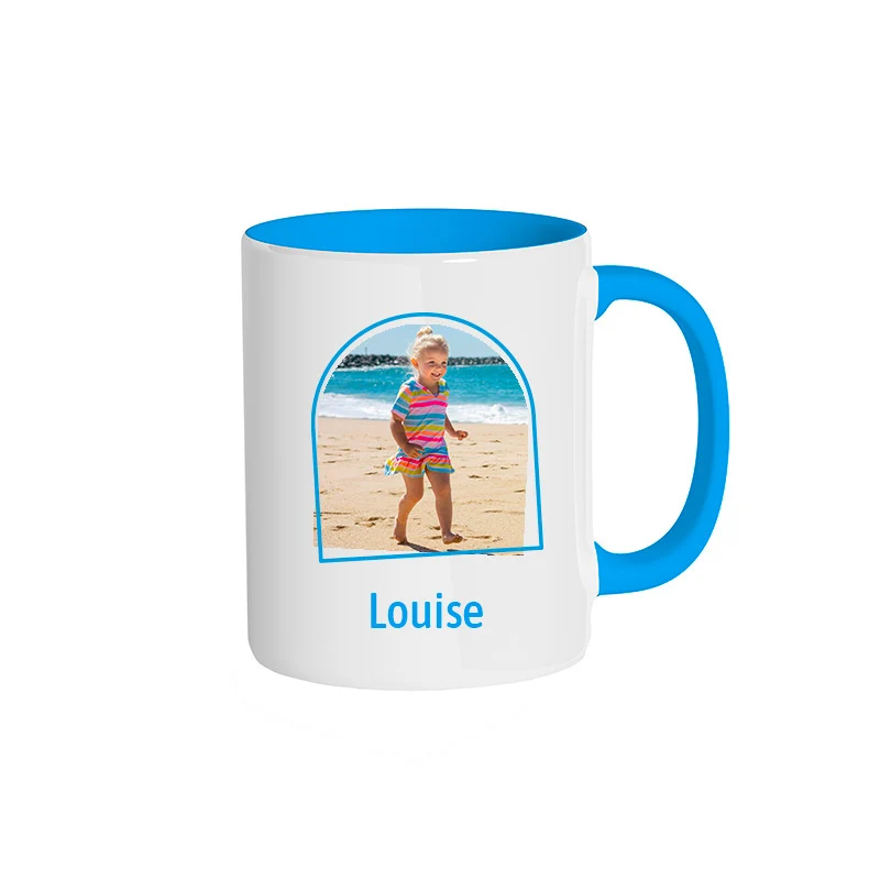 Mug photo semi-personnalisé