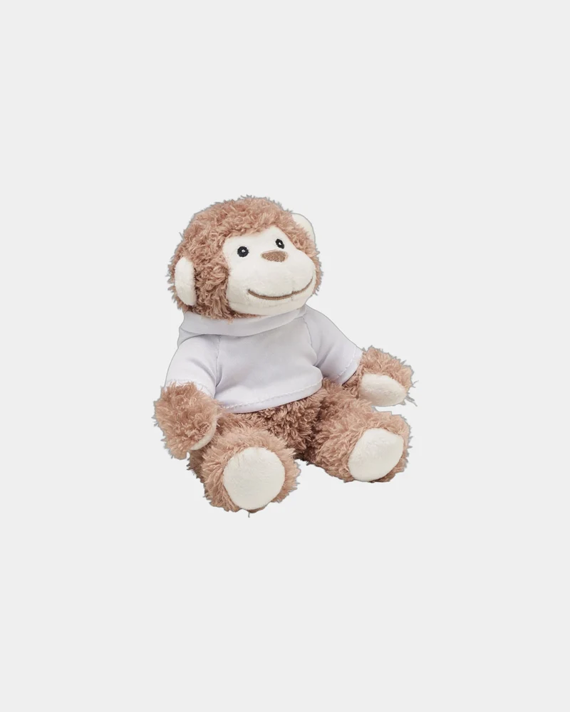 Peluche singe PET Lenny à personnaliser