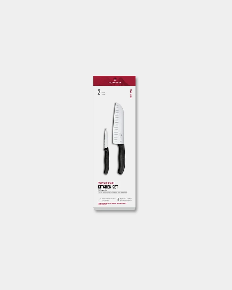 Set de cuisine inox Victorinox 2 pièces à personnaliser