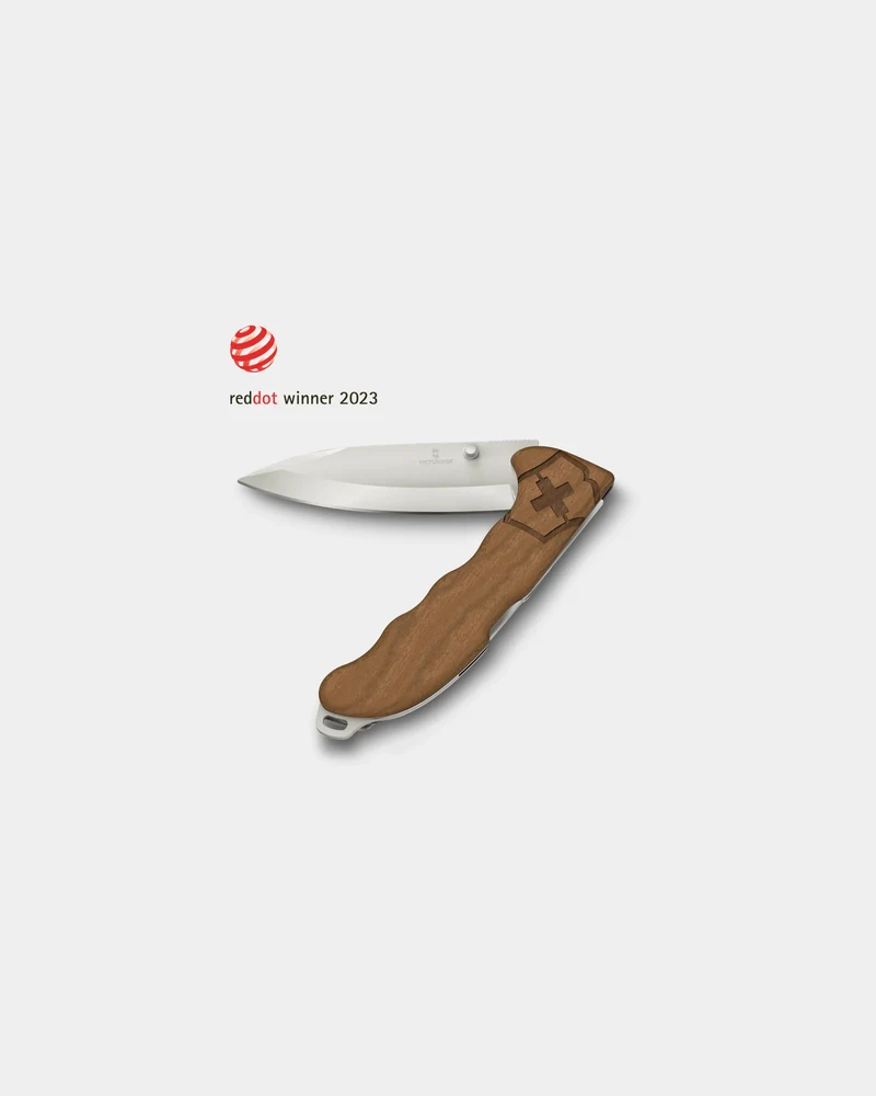 Couteau pliant bois de noyer Victorinox Evoke à personnaliser