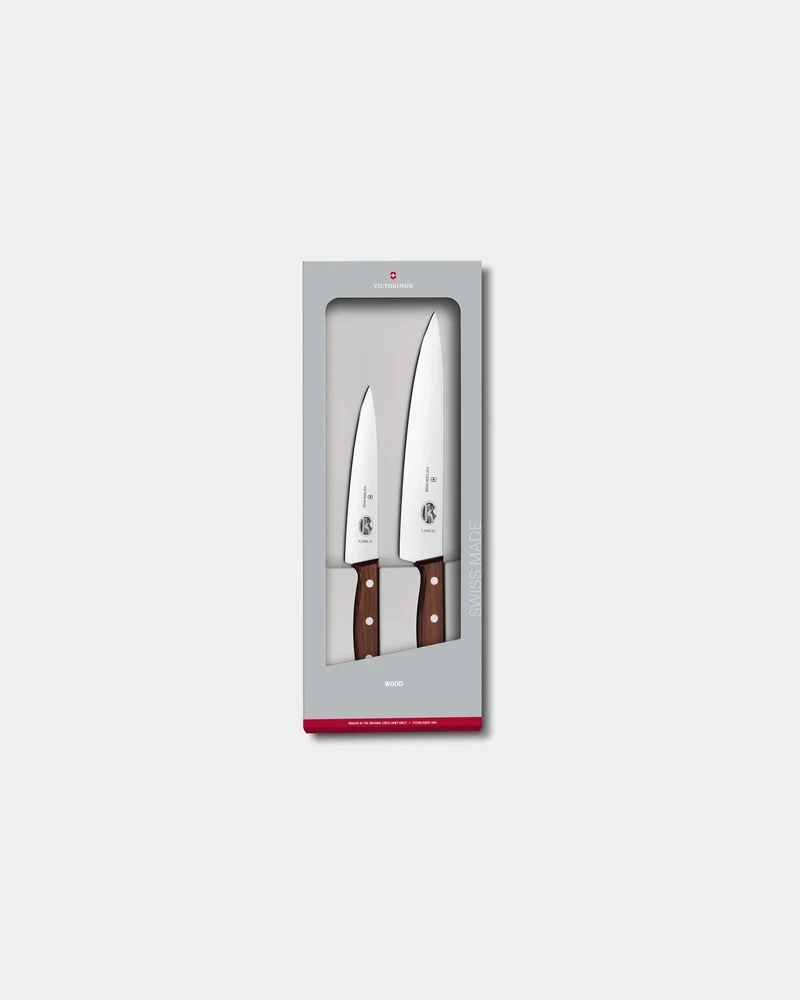 Service à découper bois d'érable Victorinox 2 pièces à personnaliser