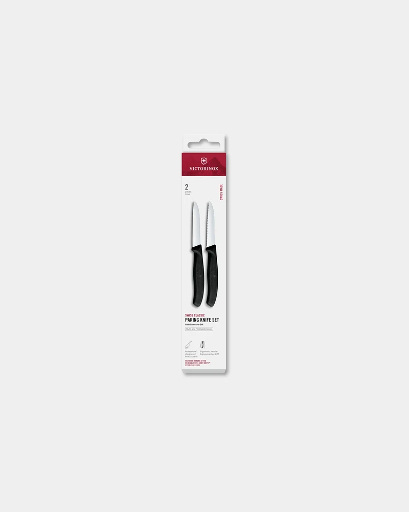 Set de couteaux d’office inox Victorinox 8 cm à personnaliser
