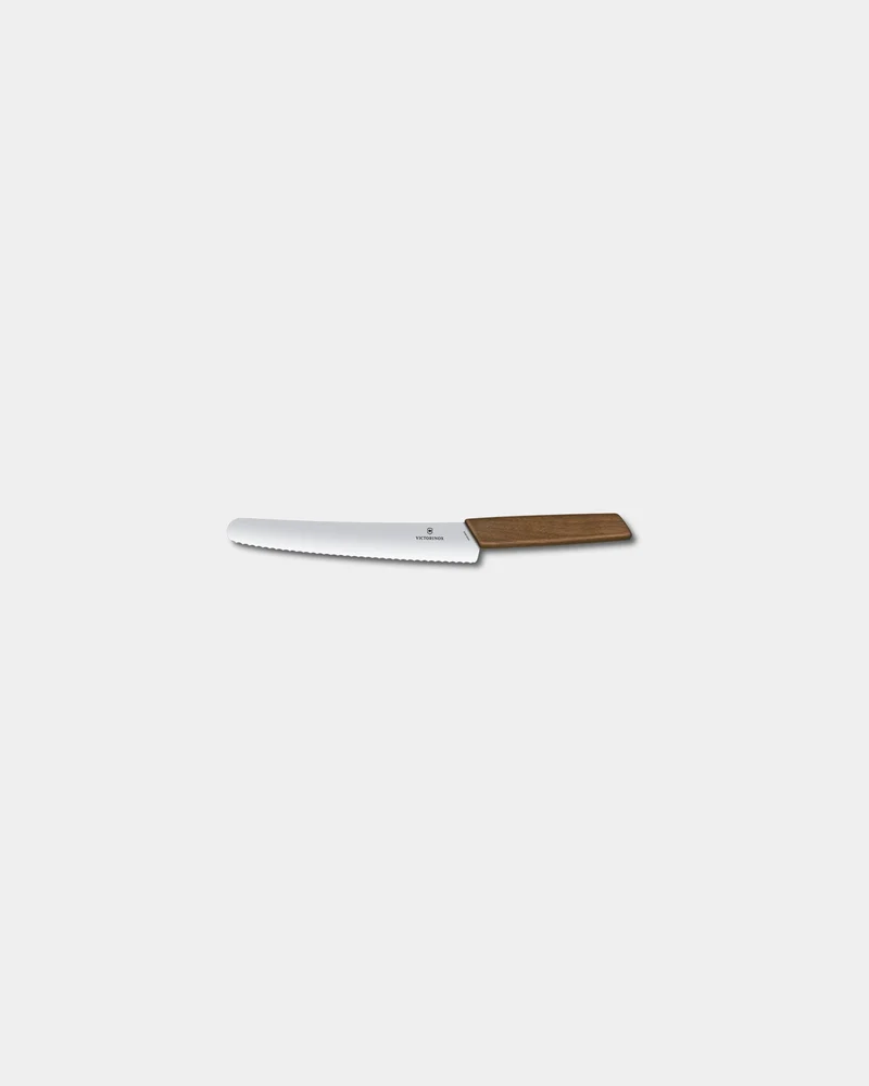 Couteau à pain bois de noyer Victorinox 22 cm à personnaliser
