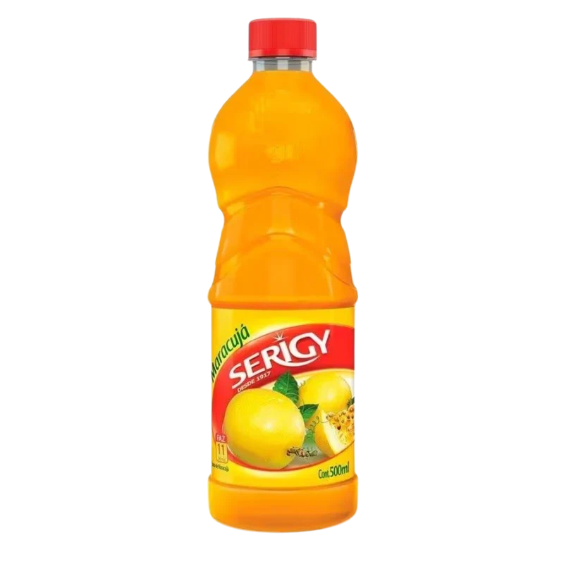 Jus de Fruits concentré (Fruits de la passion) (Suco Concentrado de Maracujá) - SERIGY - 500ml