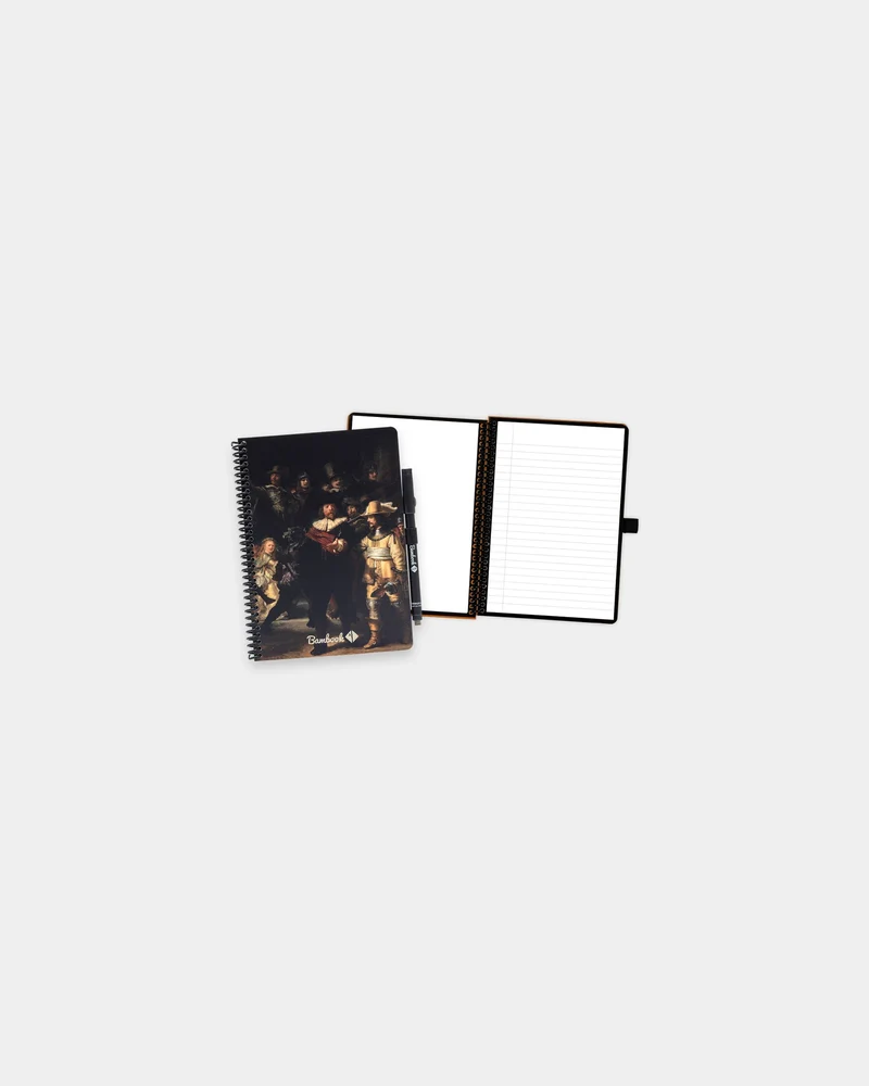 Carnet A5 éco-responsable Bambook Dutch Masters à personnaliser
