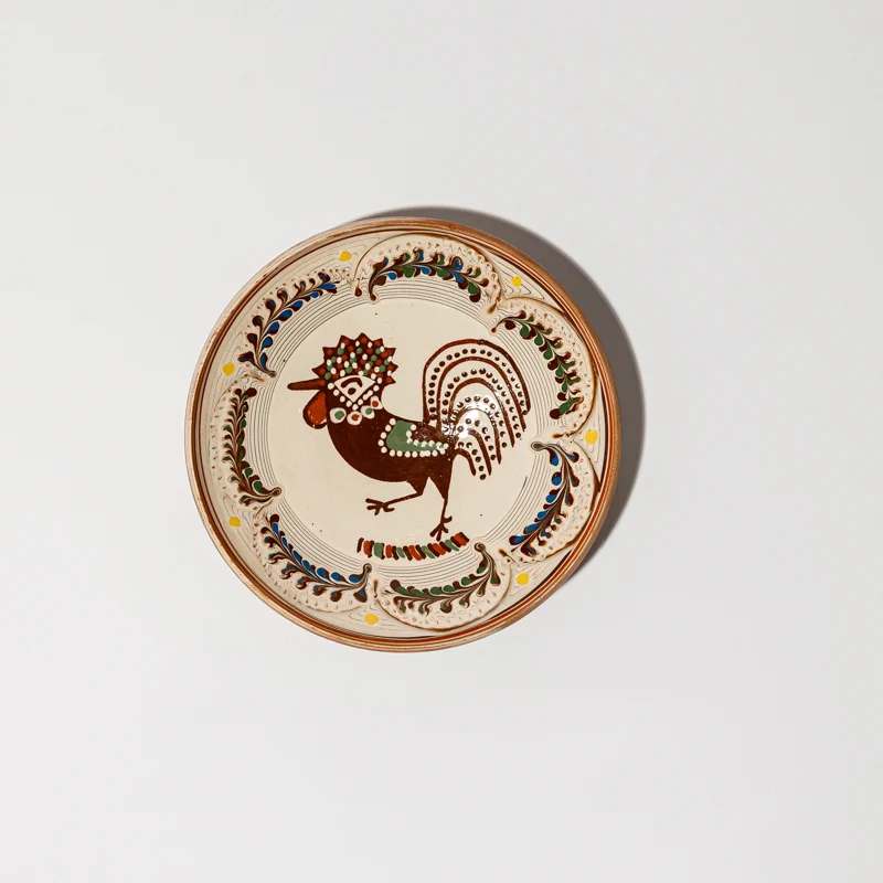 Assiettes Arbres, Feuilles, Coq ou Oiseaux 26cm