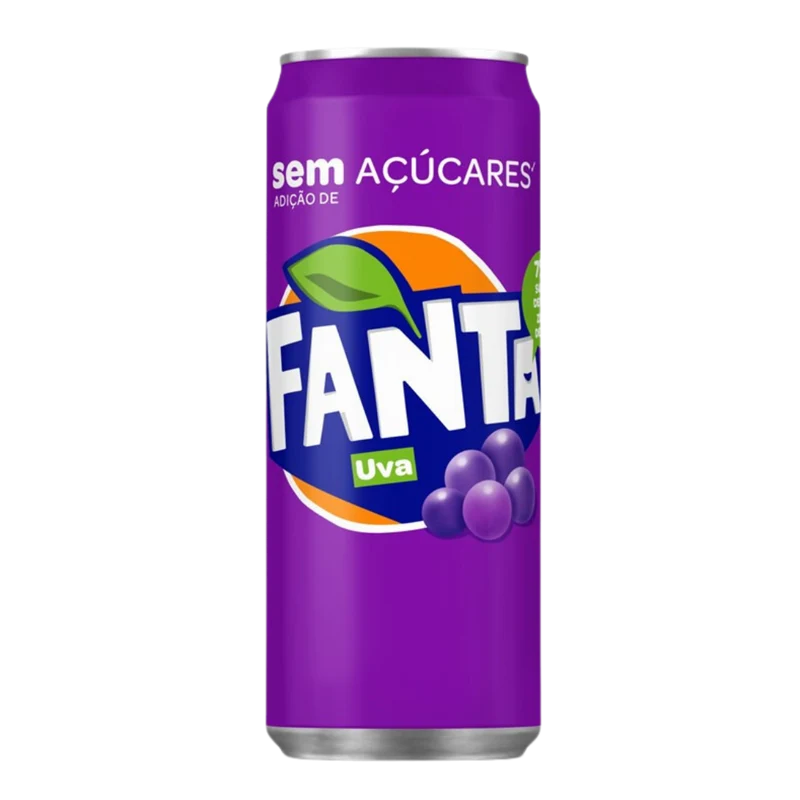 Soda au raisin sans sucre - FANTA (Refrigerante de Uva Zero) - FANTA - 330ml