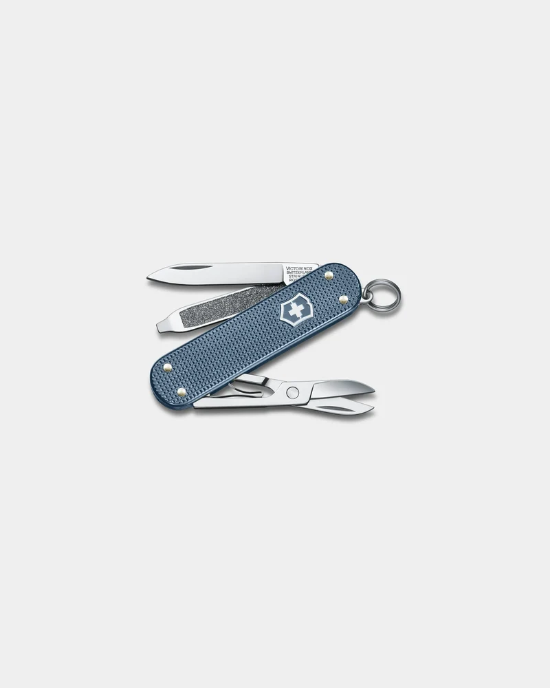 Couteau suisse Alox Glacial Blue Victorinox Classic SD à personnaliser