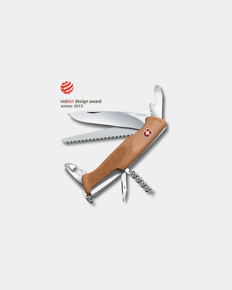 Couteau suisse bois de noyer Victorinox Ranger 55 à personnaliser