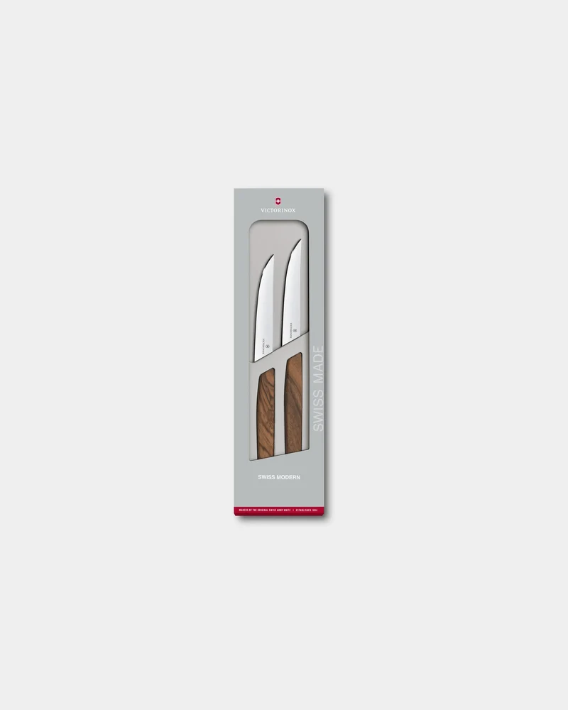 Couteaux à steak bois de noyer Victorinox 12 cm à personnaliser