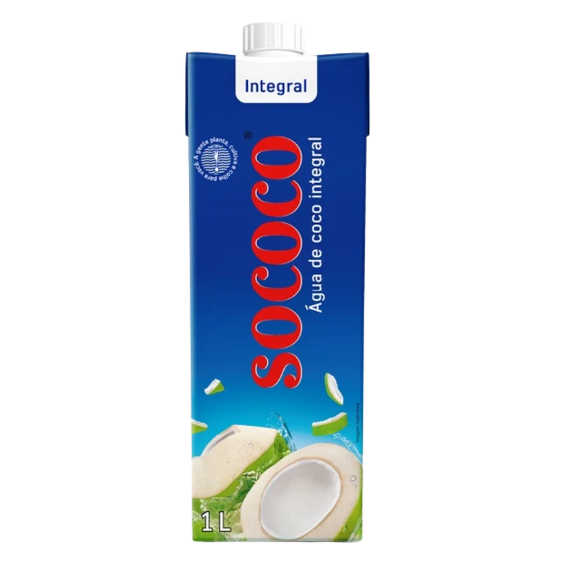Eau de coco (Água de Coco) SOCOCO - 1L