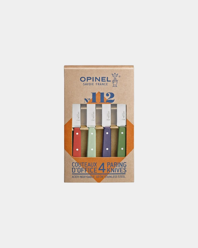 Coffret de 4 couteaux Opinel N°112 à personnaliser