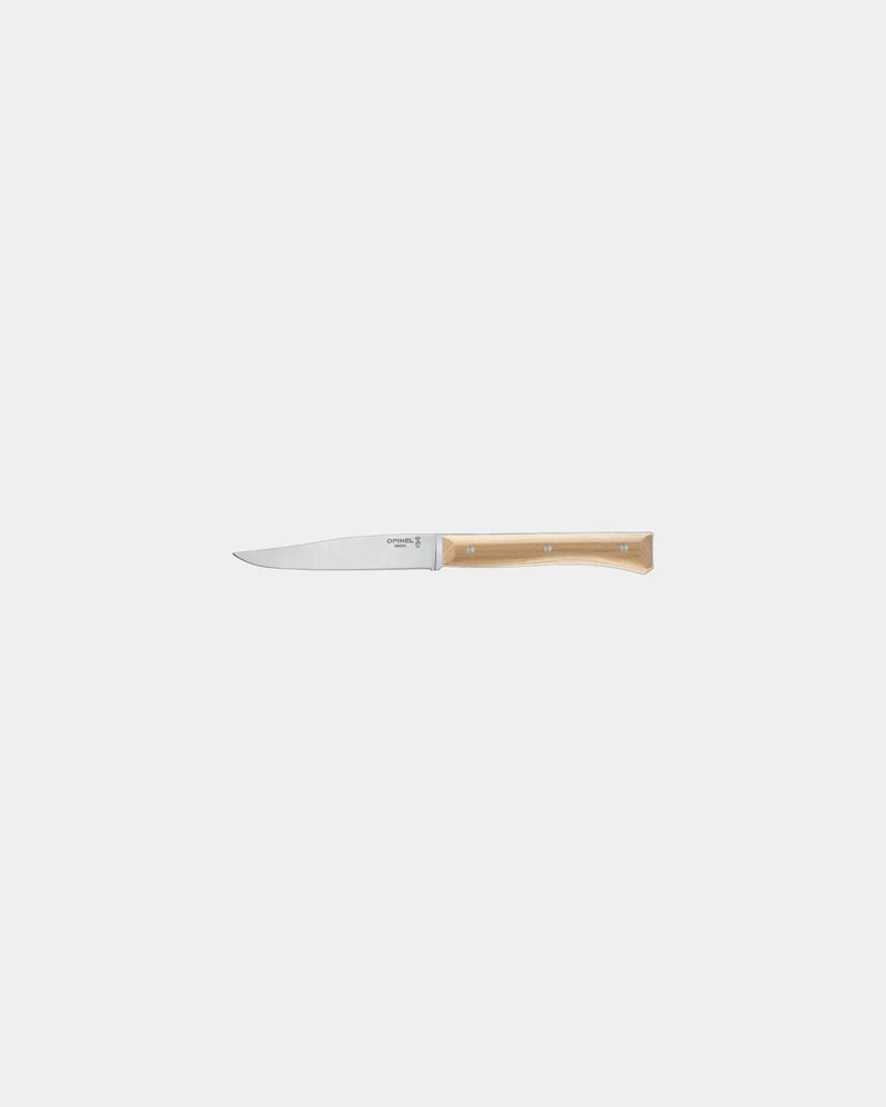 Coffret de 4 couteaux de table Facette Frêne Opinel à personnaliser