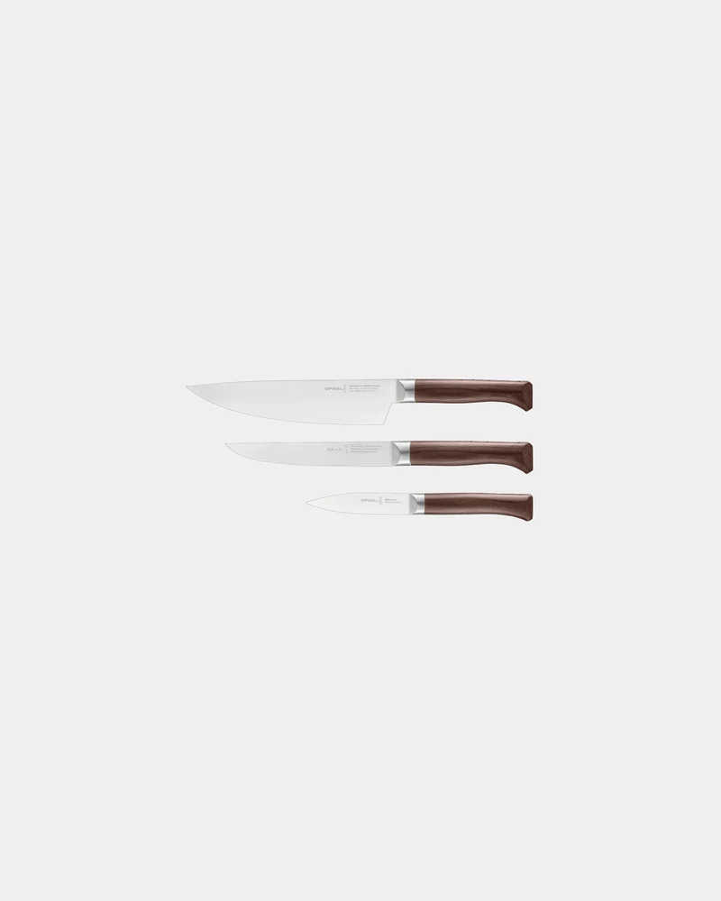 Set de couteaux de cuisine professionnels Opinel à personnaliser