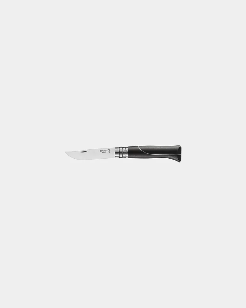 Couteau acier inoxydable Opinel N°08 Ellipse à personnaliser