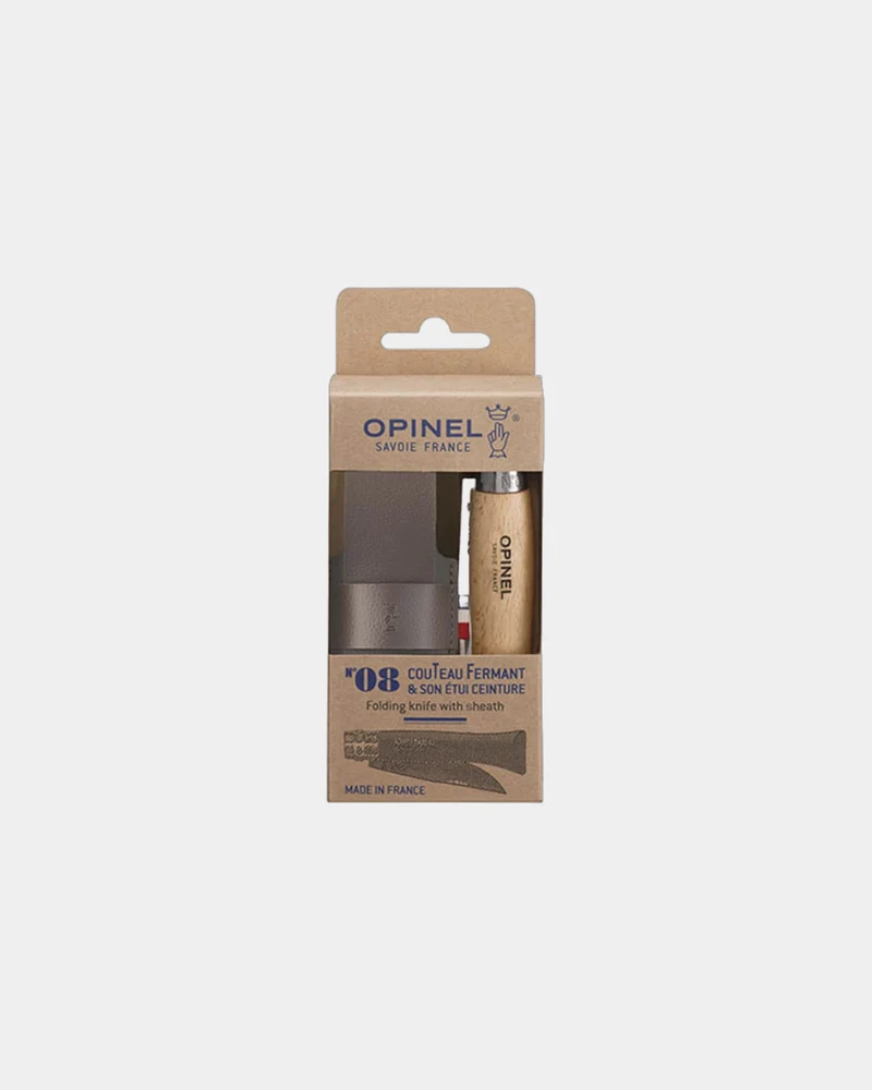 Couteau acier inoxydable Opinel N°08 à personnaliser