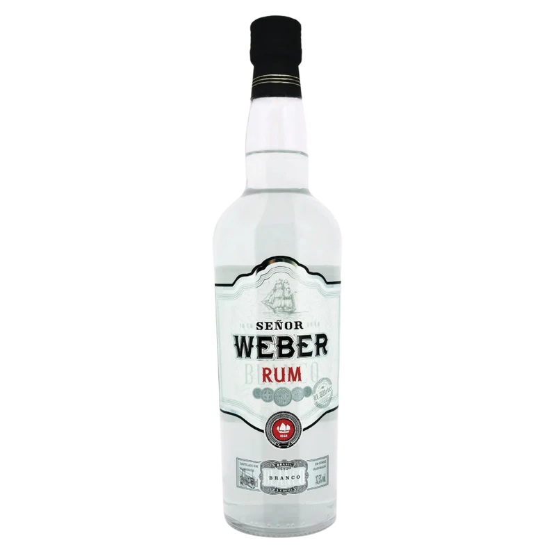 Rum Silver Senhor Weber (Rhum Brésilien Silver Señor Weber) - WEBER HAUS - 700ml