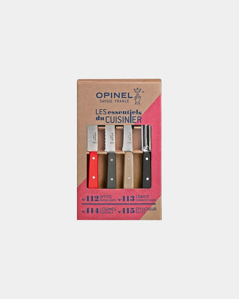 Coffret inox martensitique Opinel Les Essentiels à personnaliser