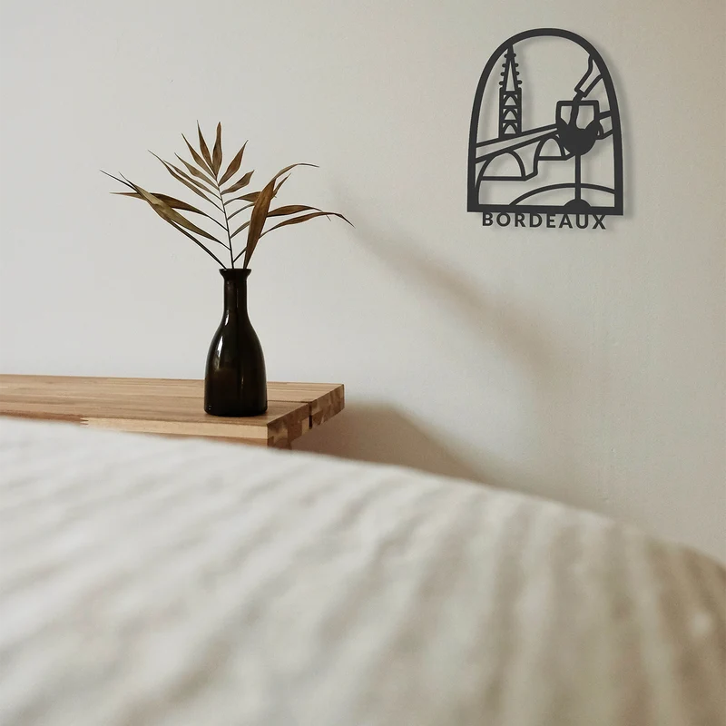 Décoration murale en bois BORDEAUX