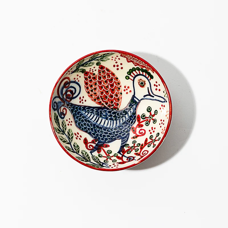 Bol en céramique - Oiseaux Surréalistes