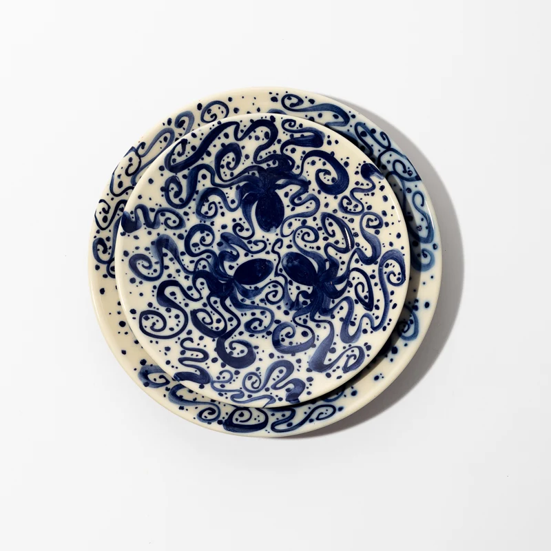 Vaisselle des Cyclades, assiette 21cm