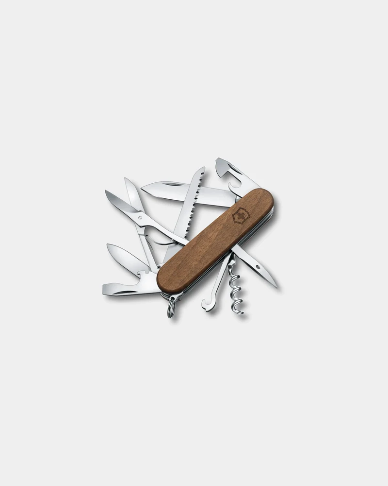Couteau suisse bois de noyer Victorinox Huntsman à personnaliser