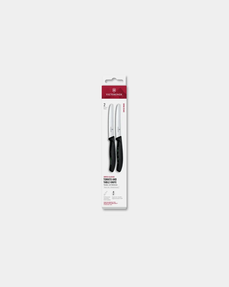 Set de couteaux à tomates et de table Victorinox Swiss Classic à personnaliser