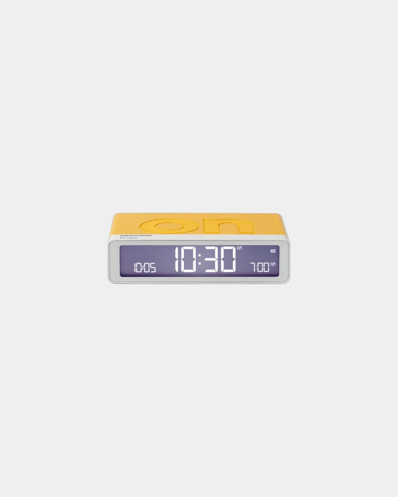 Réveil LCD réversible Lexon Flip+ MIMOSA à personnaliser