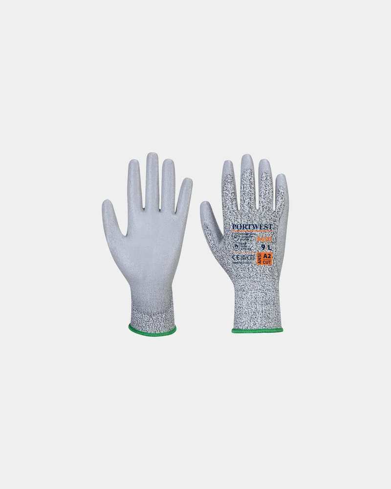 Gant paume PU coupure B à personnaliser