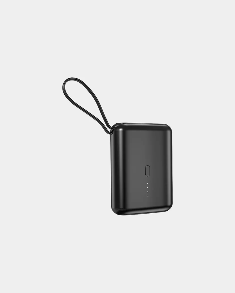 Batterie 10 000 mAh avec câbles intégrés à personnaliser