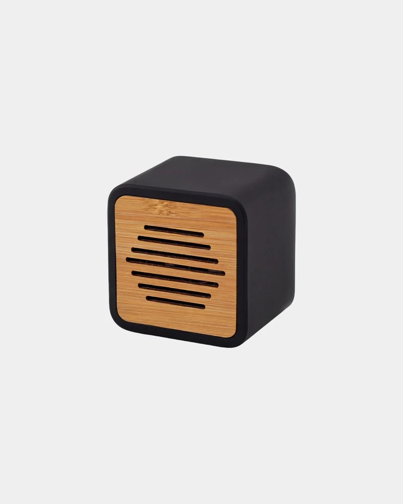 Enceinte Bluetooth ABS recyclé et bambou FSC Bluetech