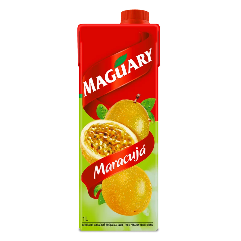Jus de Fruits (Fruit de la passion) (Suco Pronto de Maracujá)- MAGUARY - 1L