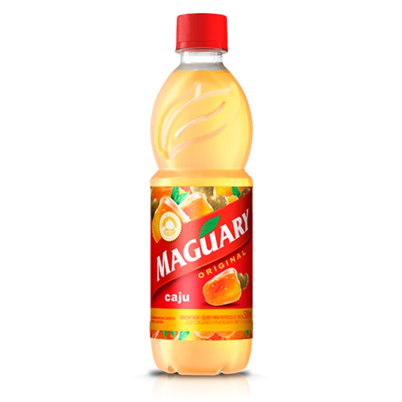 Jus de Fruits concentré (Fruits cajou) (Suco concentrado de Caju) - MAGUARY - 500ml