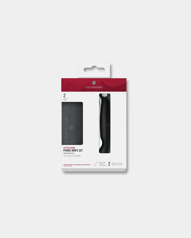 Set planche à découper et couteau Victorinox 11 cm à personnaliser