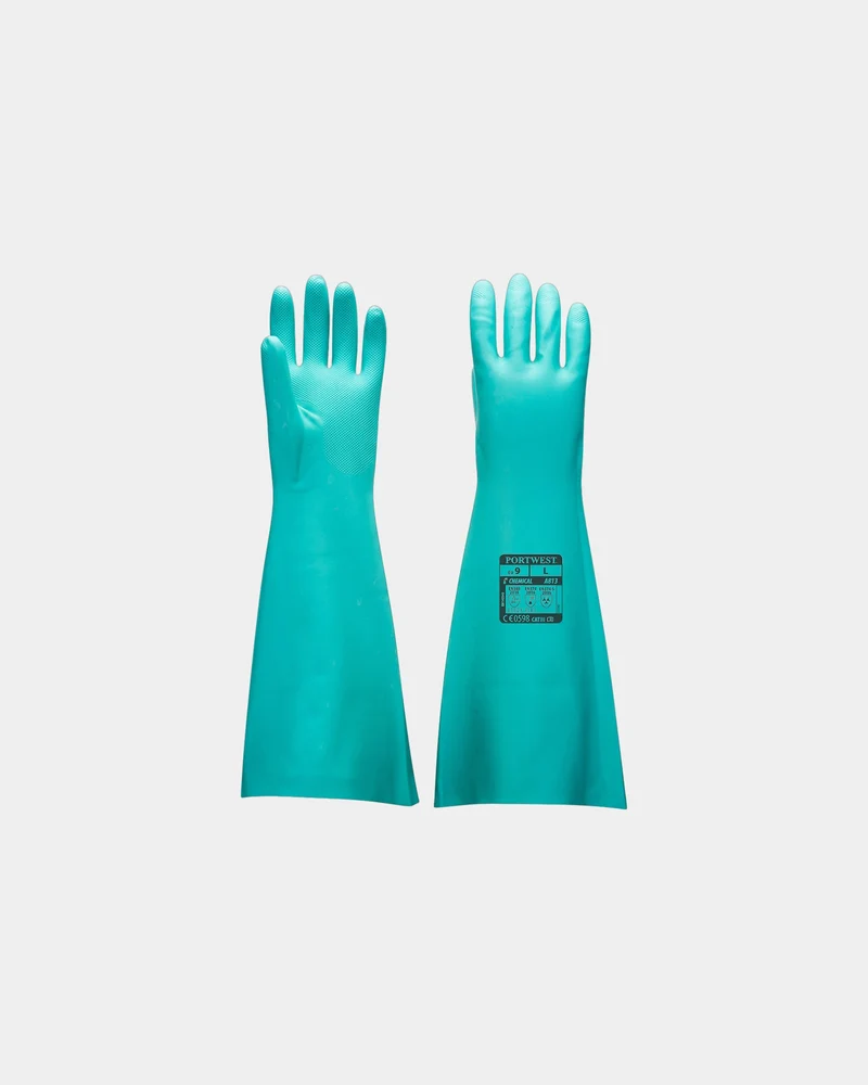 Gant nitrile extra-long 48 cm à personnaliser