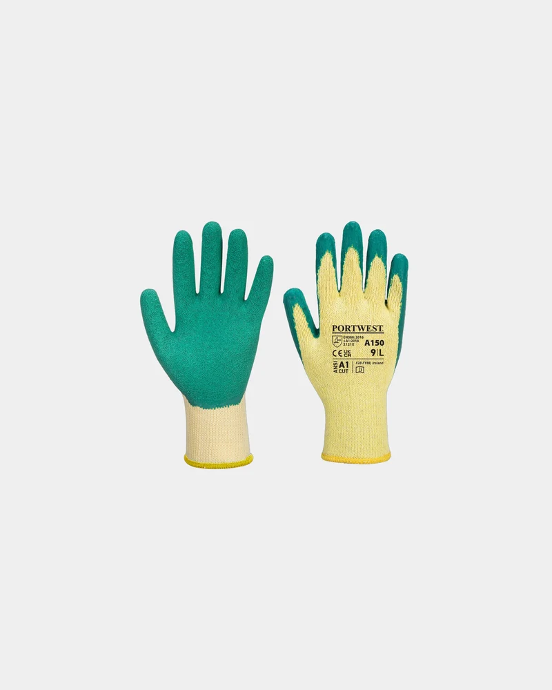 Gant tricoté enduit latex à personnaliser
