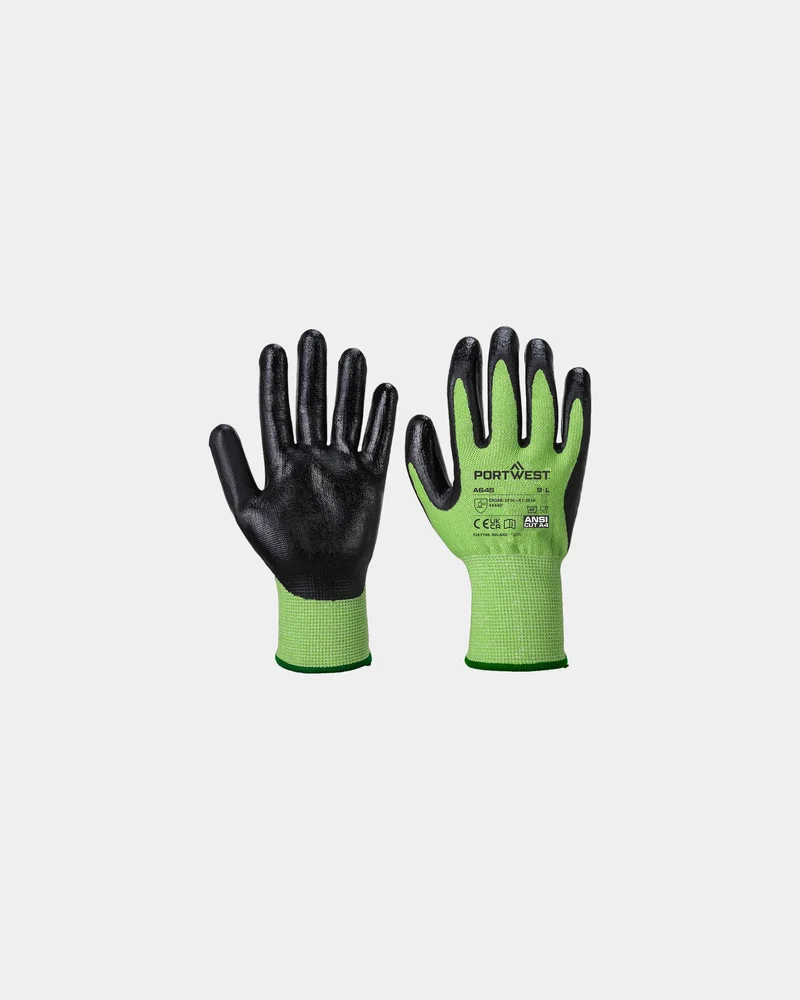 Gant coupure D mousse nitrile à personnaliser