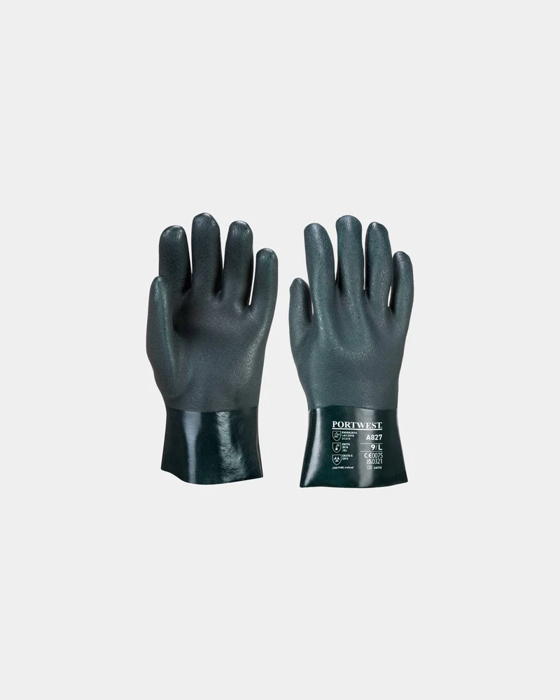 Gant PVC 27 cm double trempage à personnaliser