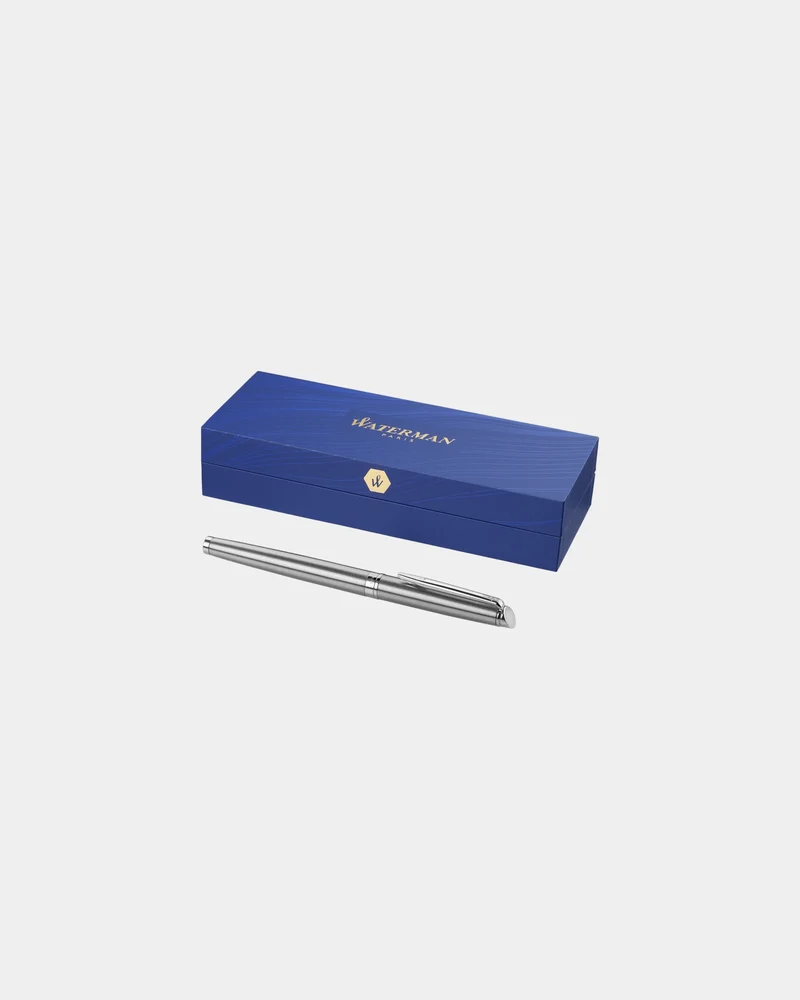Stylo roller acier inoxydable Waterman Hémisphère à personnaliser