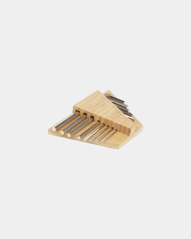 Trousse à outils en bambou à personnaliser