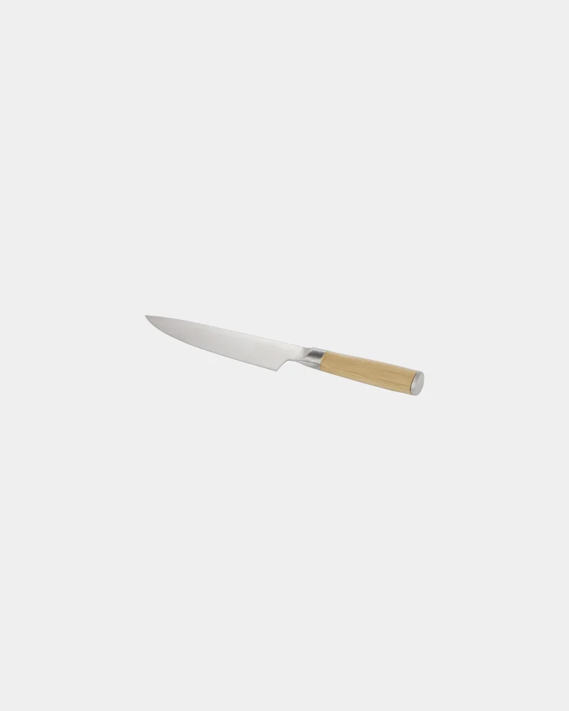 Couteau de chef inox bambou Cocin à personnaliser