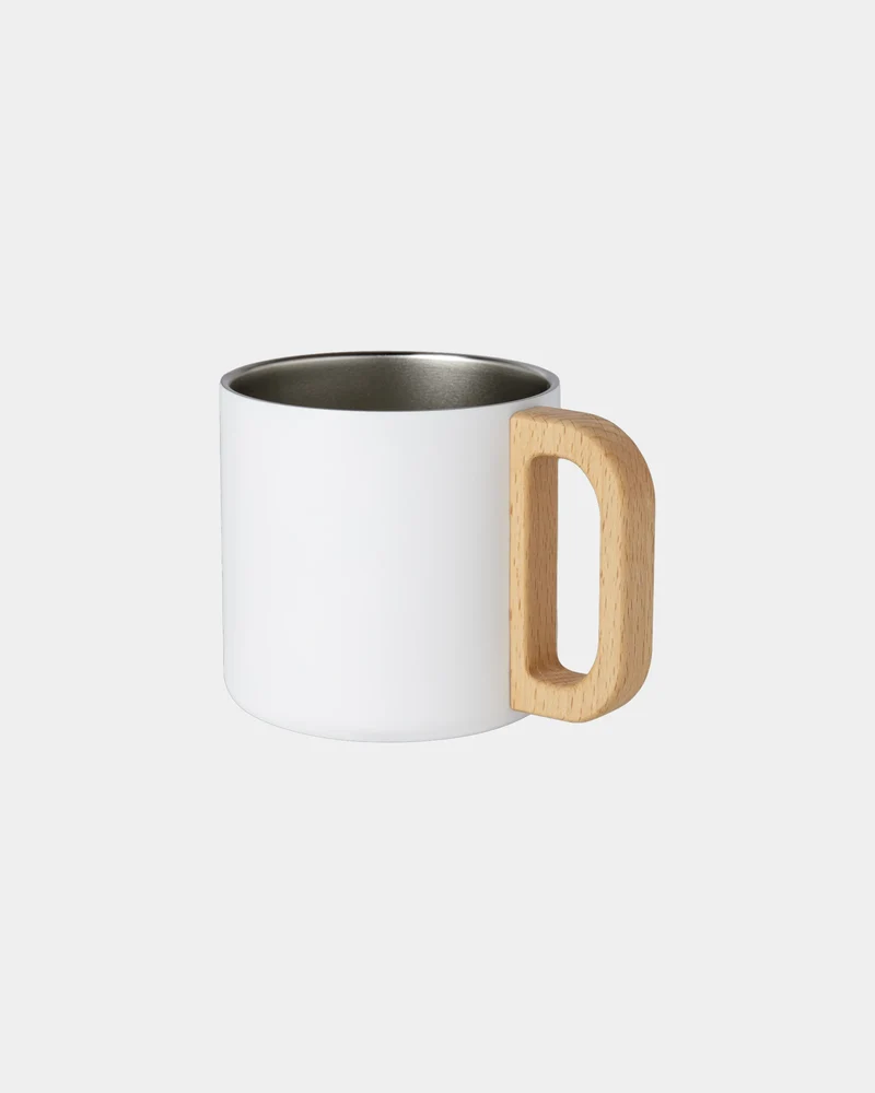 Tasse inox recyclé isotherme 360 ml à personnaliser