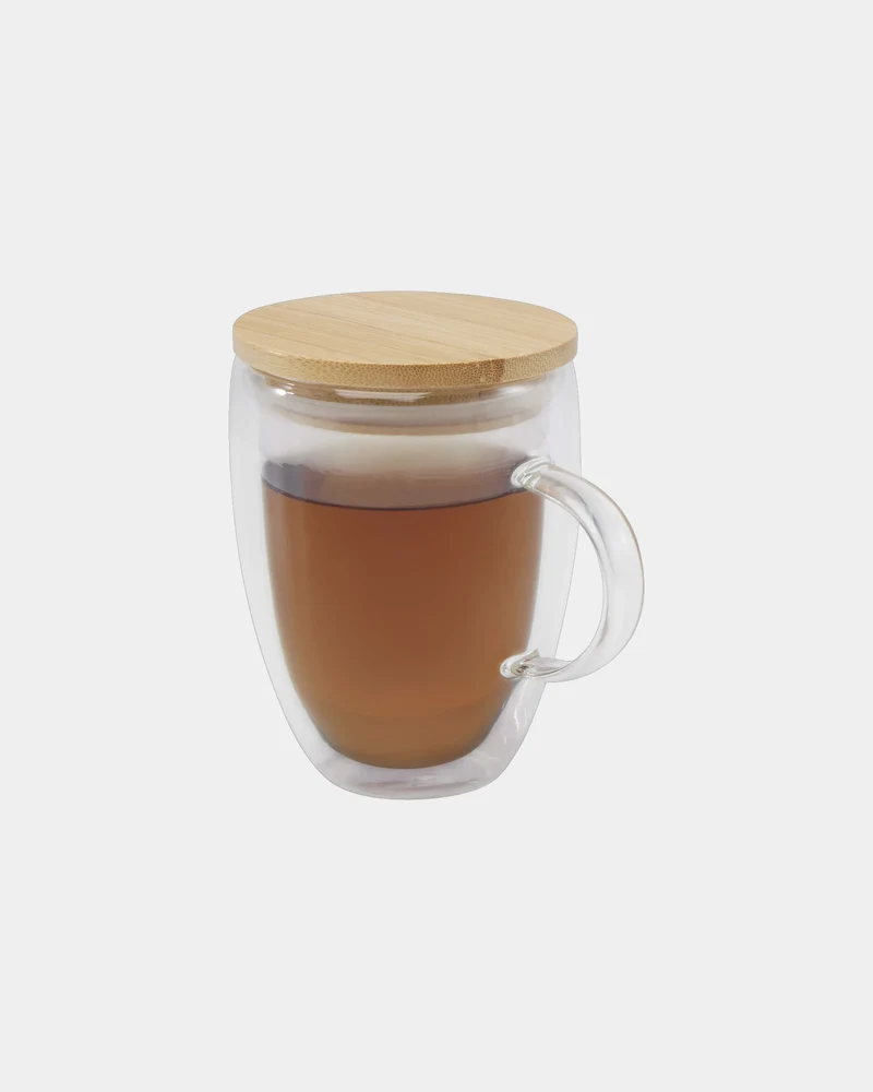 Tasse en verre isotherme 350ml à personnaliser